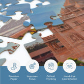 Akshardham Mandir Jigsaw Puzzle |  Fun & Learning Games for kids - Mittimate